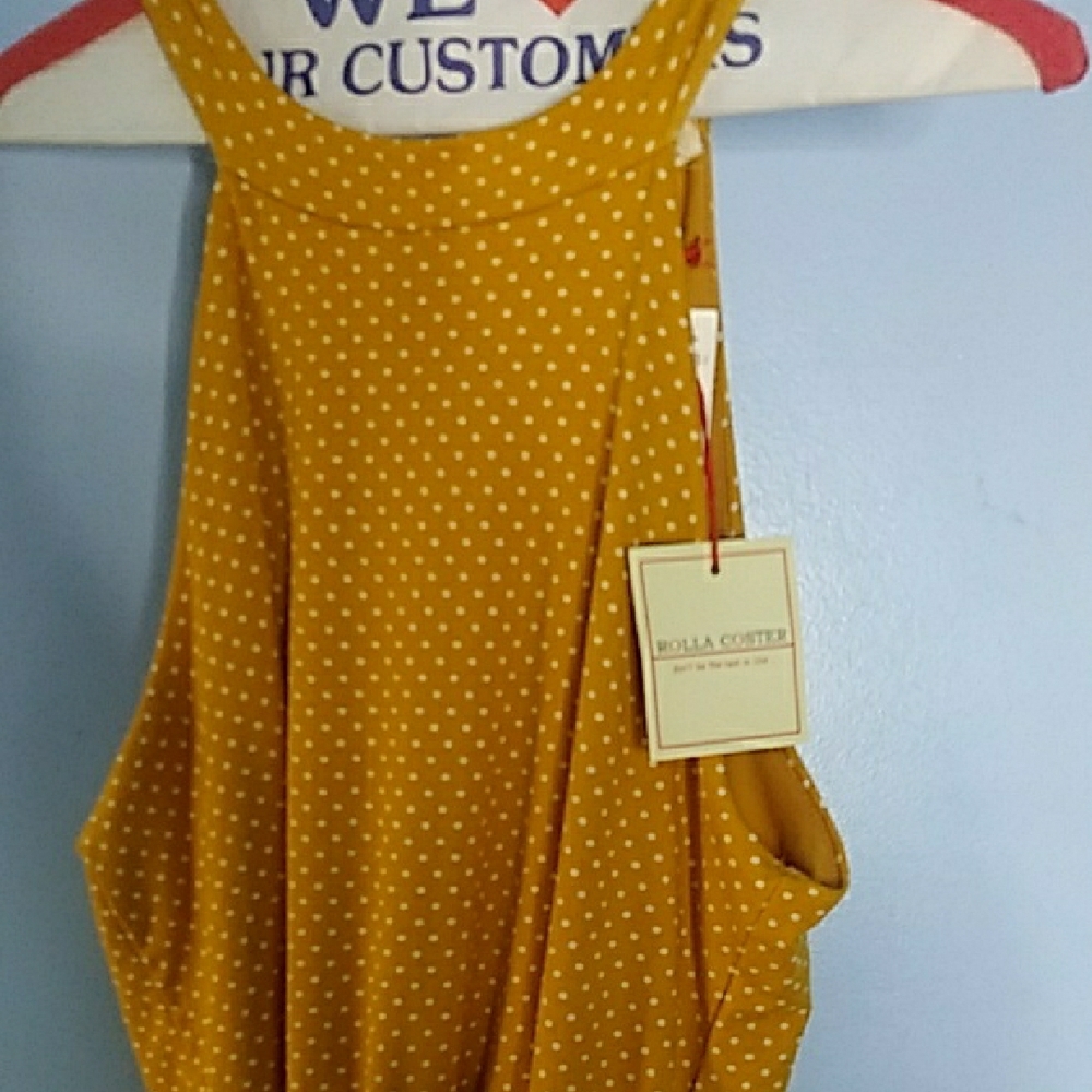 Rolla Coster Yellow & White Jumpsuit